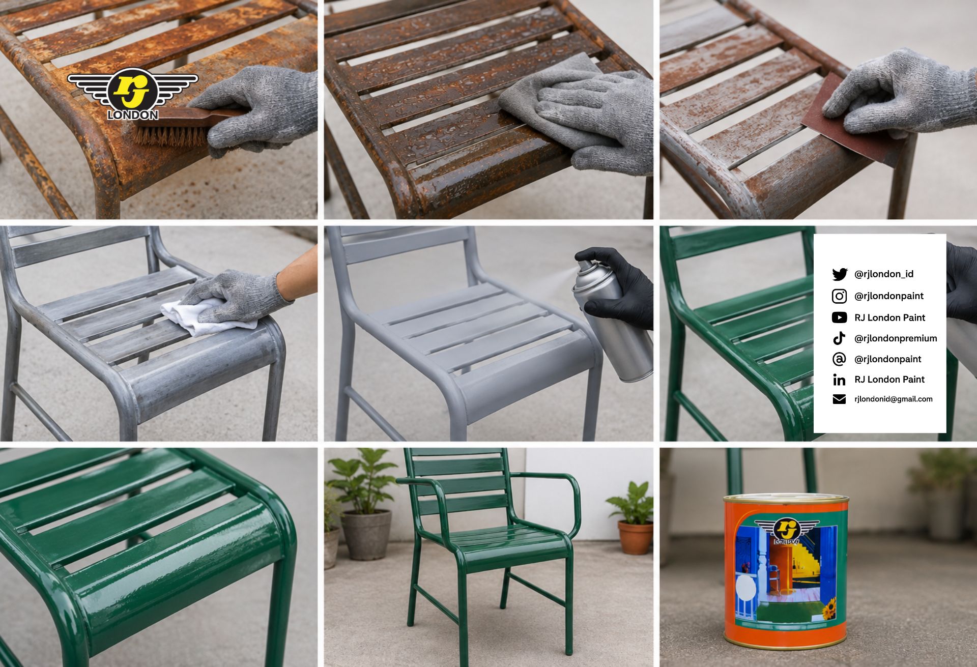 Cara Mengecat Ulang Furniture Besi Berkarat agar Tampil Baru dan Tahan Lama